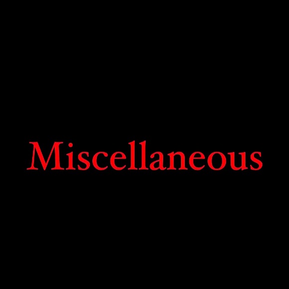 Other - Miscellaneous section